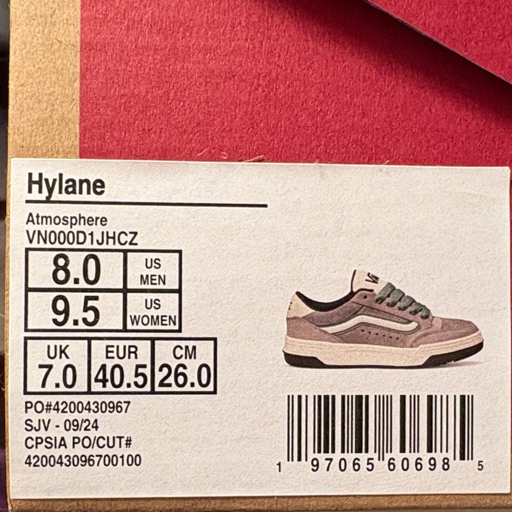 New Vans Hylane Skate Shoes Sneakers‎ Unisex - Picture 2 of 5